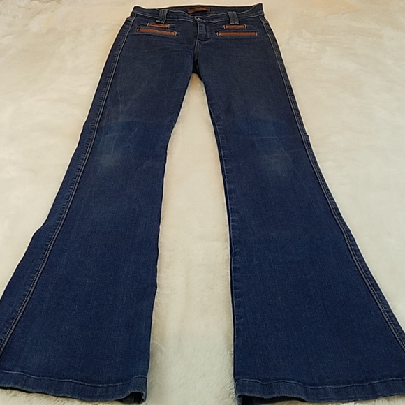 7 For All Mankind Denim - 7 For All Mankind sz 24 flare jeans w/32" inseam